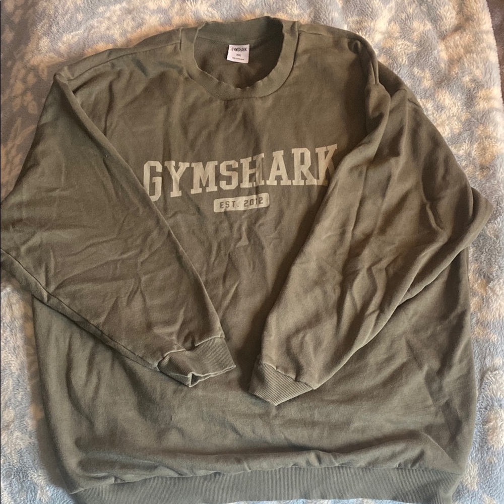 Gymshark Khaki Sweatshirt